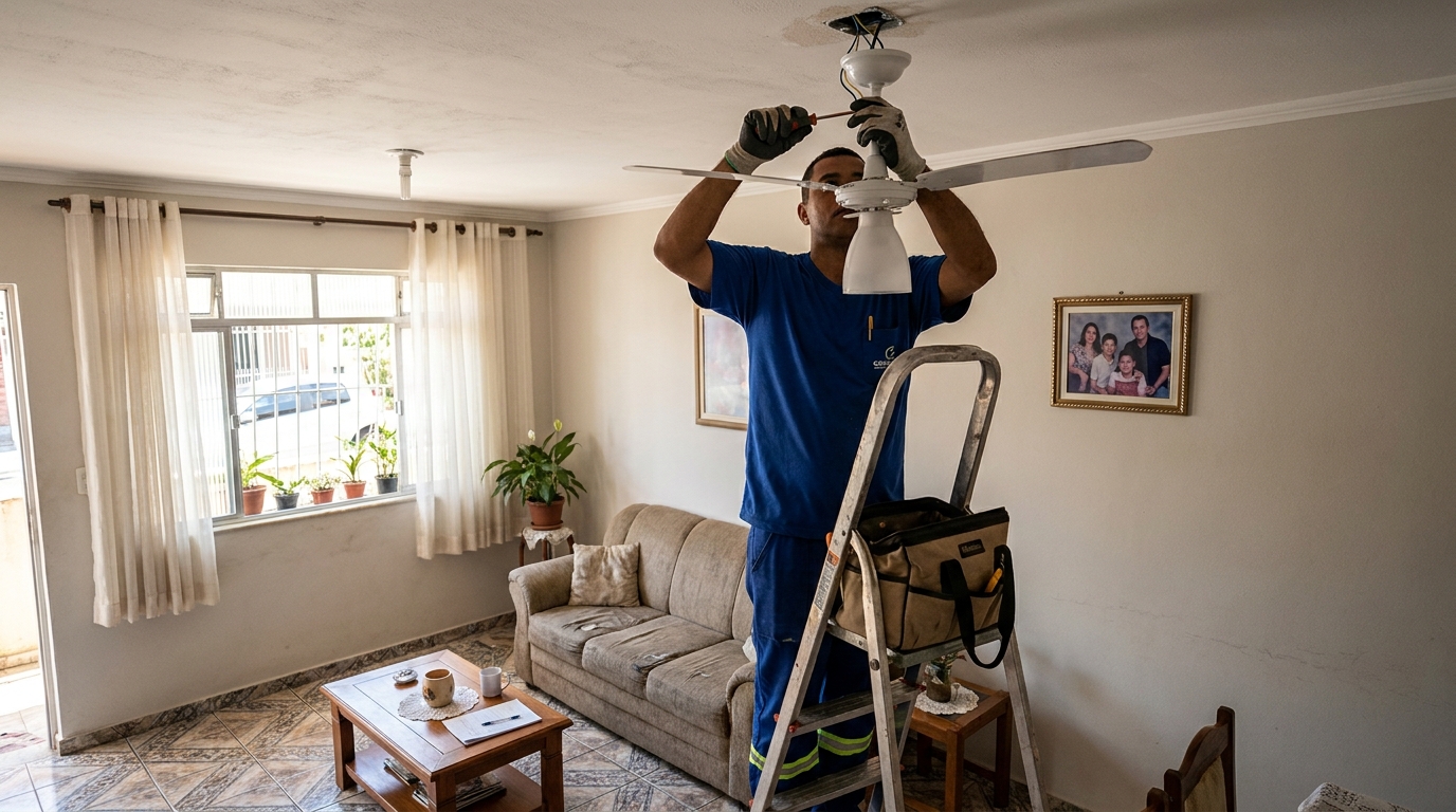 Instalação de Controle no Residencial Parque Chapada, Cuiabá‑MT