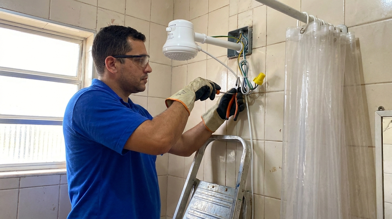 Instalação de Resistência no Residencial Altos do Cerrado, Cuiabá‑MT