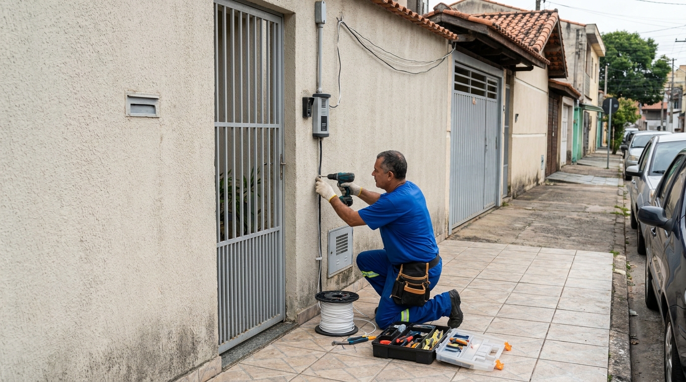 Instalação em Condomínios no Residencial Chapada dos Bandeirantes, Cuiabá‑MT