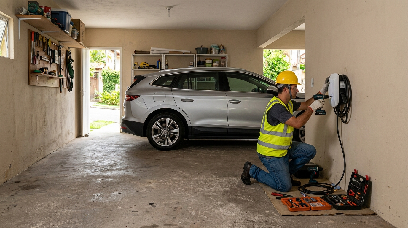 Instalação em Garagem ou Condomínio no Areão, Cuiabá‑MT