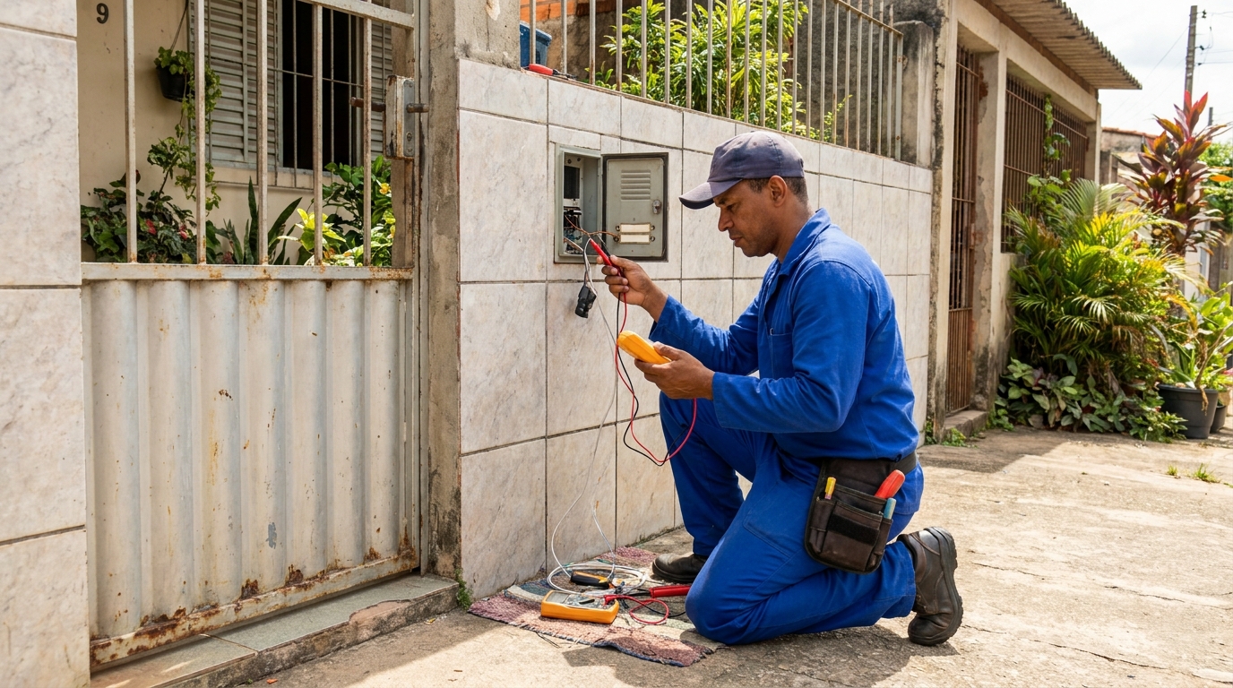 Manutenção de Sistema no Residencial Beira Rio, Cuiabá‑MT